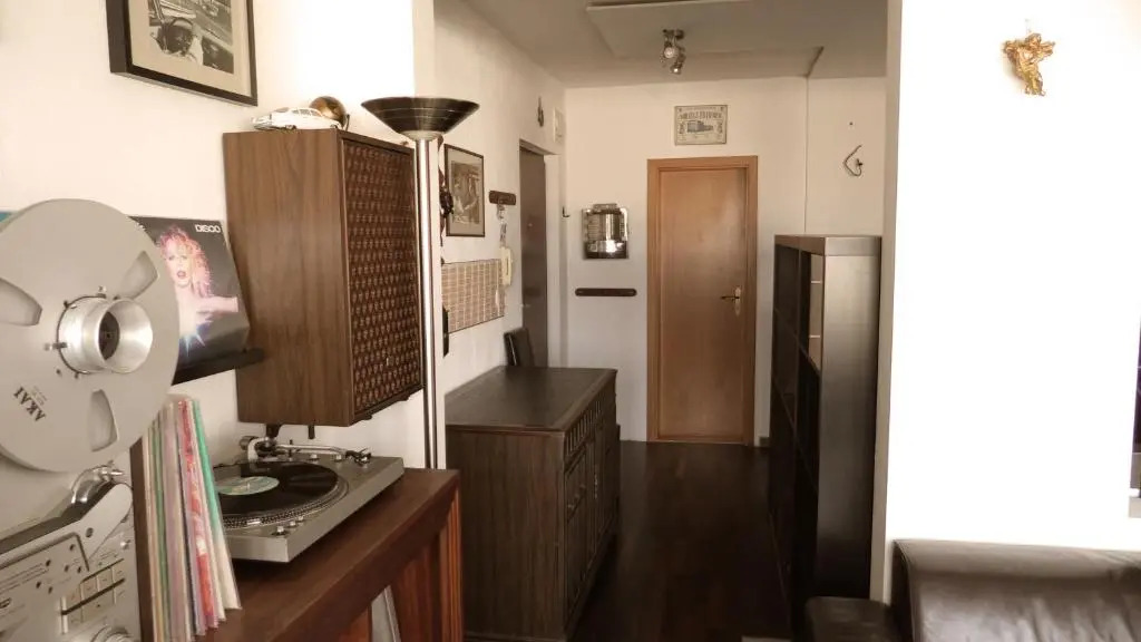 Studio with a view of the center of Bratislava