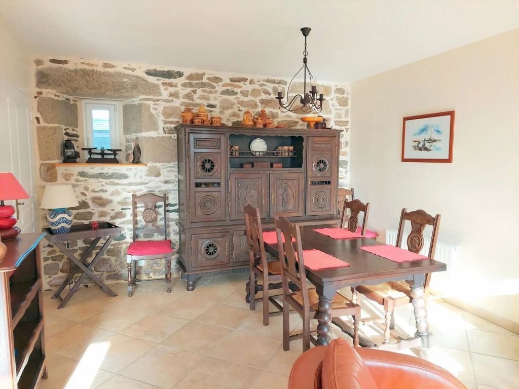 Stone House in Brittany Near the Sea