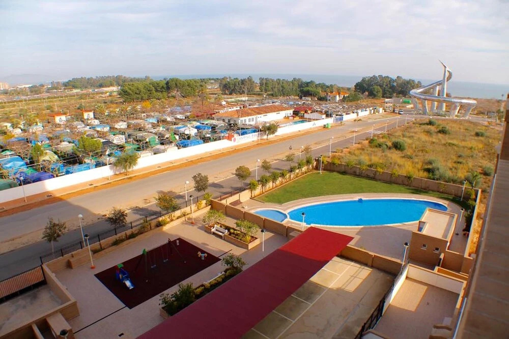 Apartment With 2 Bedrooms in Oropesa, With Wonderful sea View, Shared Pool and Enclosed Garden