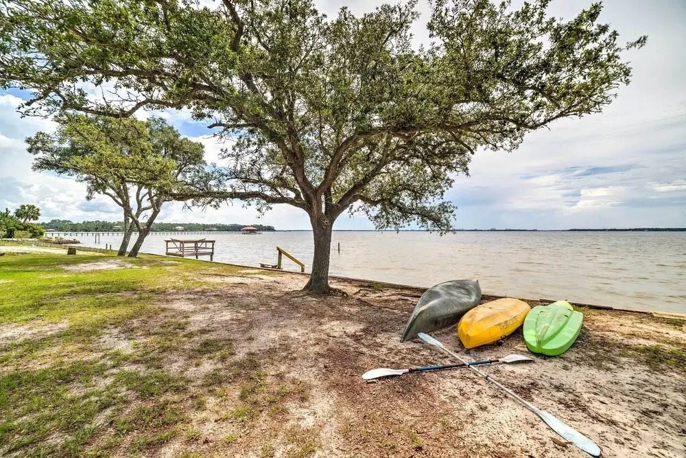 Waterfront Perdido Beach House w/ Canoes & Kayaks!