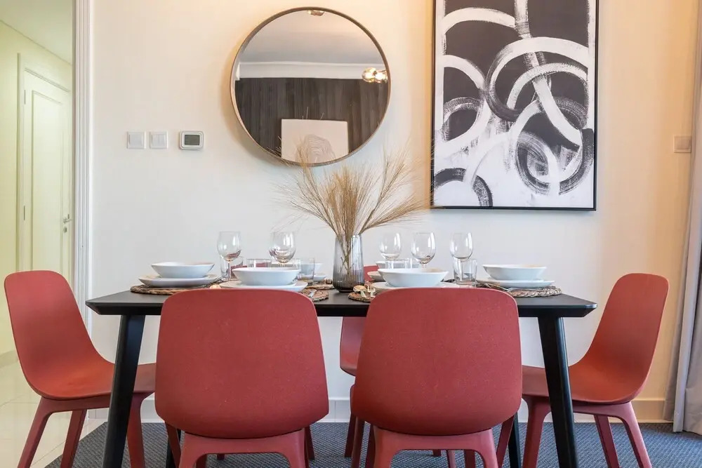 Luxury Three Bedroom in Damac Maison Near Dubai Mall by Sojo Stay