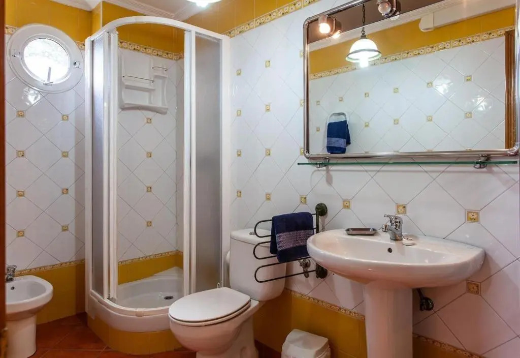 Apartamento con jardin en un chale