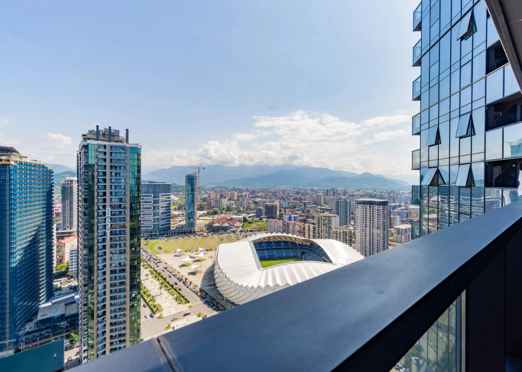 Апартаменты Панорамная студия на 31 этаже Вид на горы Blue Sky Tower