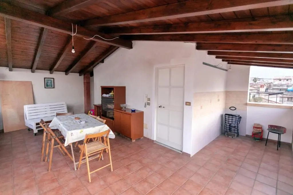 Apartment with huge terrace in the party area