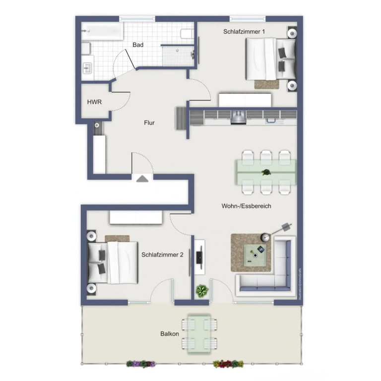 Haus am Wald Wohnung Strand
