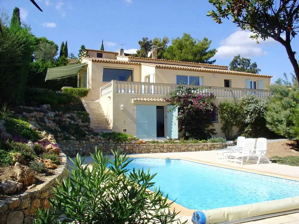 Villa With 4 Bedrooms in Fréjus, With Wonderful sea View, Private Pool