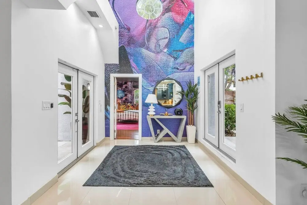Chic Retreat Heated Pool Floats Close to Beach