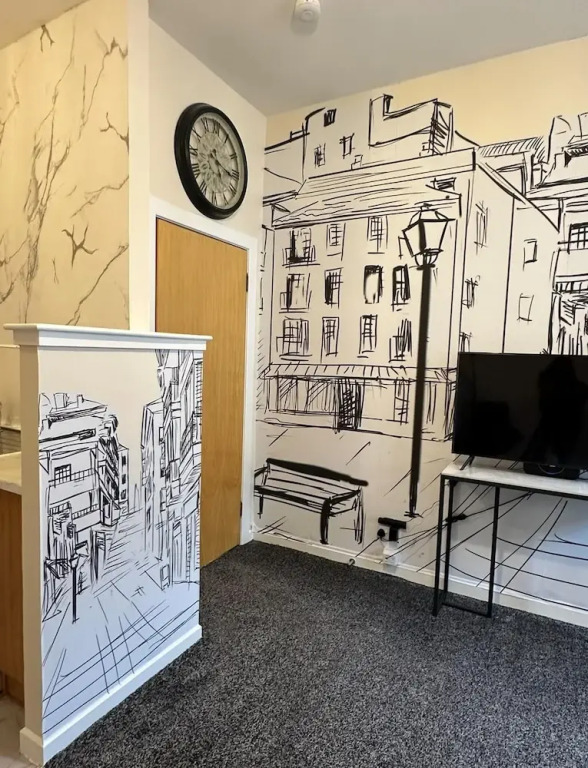 Central Glasgow Apt - Sleeps 2 & Freeparking