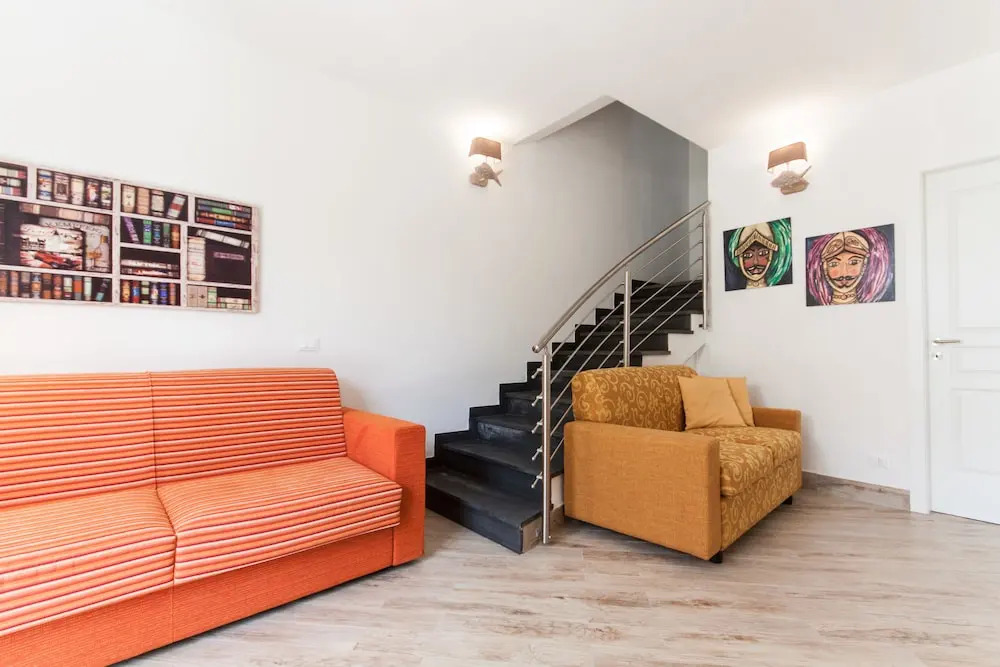 Villa with garden by Mondello Beach