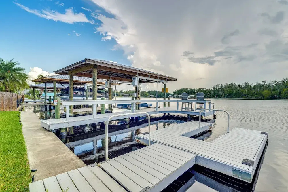Private Dock & Water Views! Homosassa Retreat