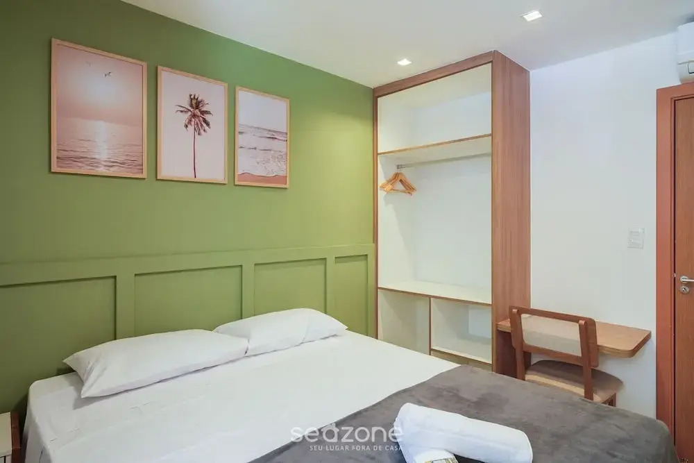 Apt w/ Pool and 2 Suites in Guarajuba Tra0014