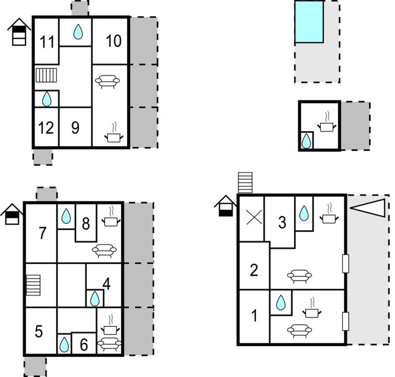 Nice Home in Seget Donji With Wifi and 12 Bedrooms