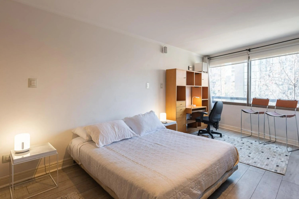 Vitacura Zen 2BR W/ Parking, Wifi, Gym & Mall