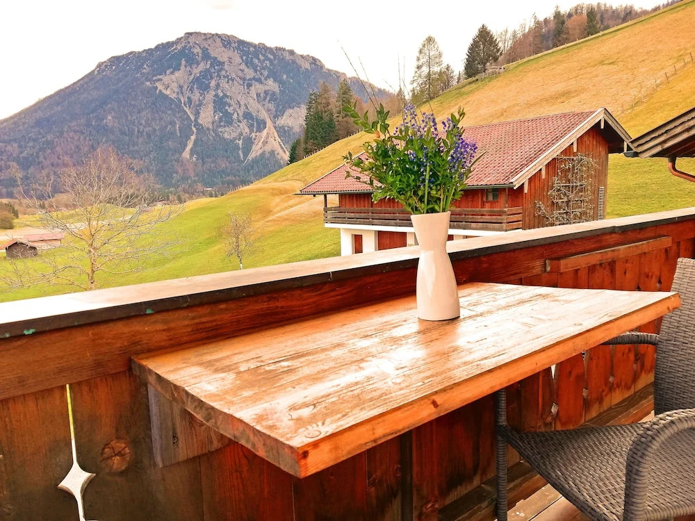 Ferienwohnung Beim Raffner, Bergblick, Natur, Ruhpolding