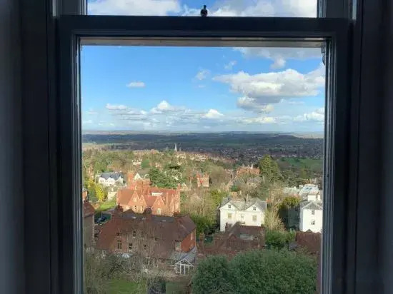 Spacious town house with great view