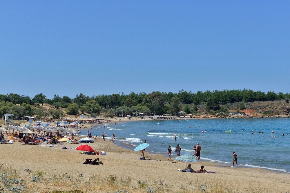 Annas Sea House near to a sandy beach