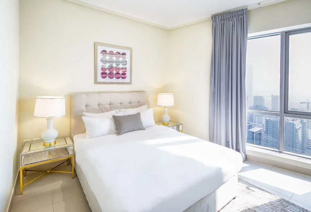 Nasma Luxury Stays - Fantastic Burj Khalifa View From This Fancy Condo