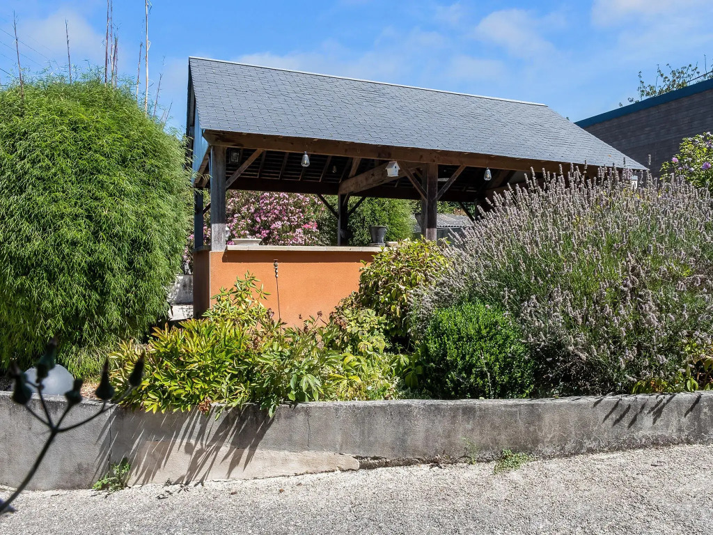 Atmospheric holiday home in Bréville-sur-Mer with terrace