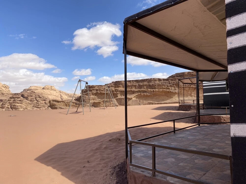Wadi rum sunset camp
