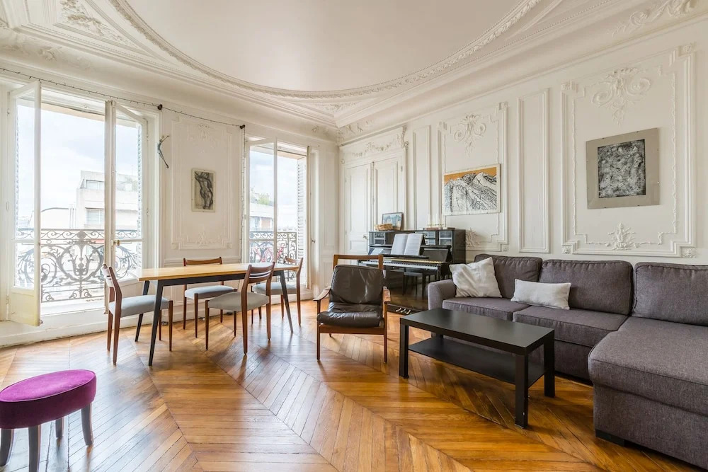 Balcony Views to the Eiffel Tower