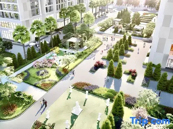 Vinhomes Greenbay Me Tri - Luxury, Garden Apartment in Hanoi