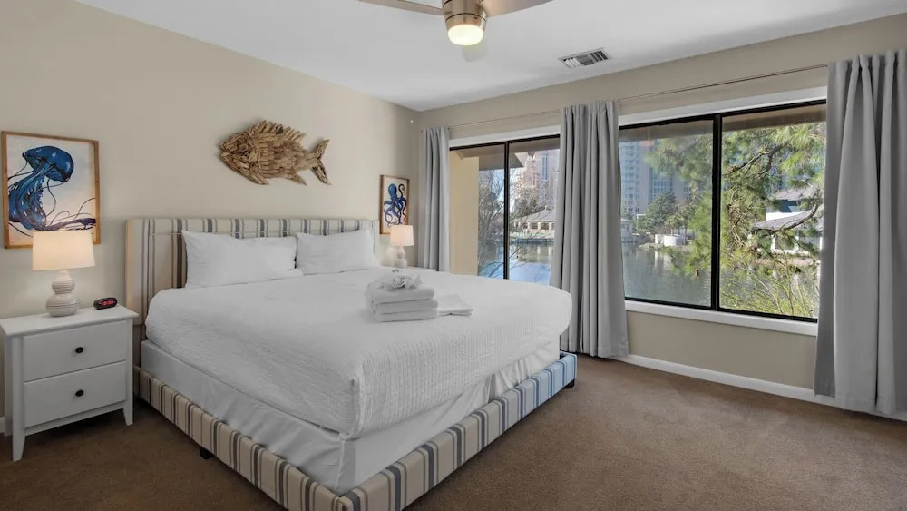 1/2 Mile to the Beach at Sandestin + Pool: Lake Views at Beachwalk Villas