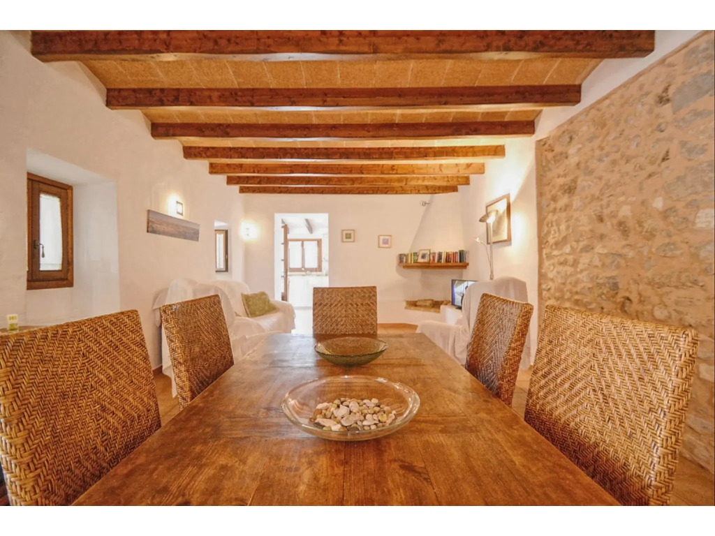 Restored holiday home in Búger with private pool