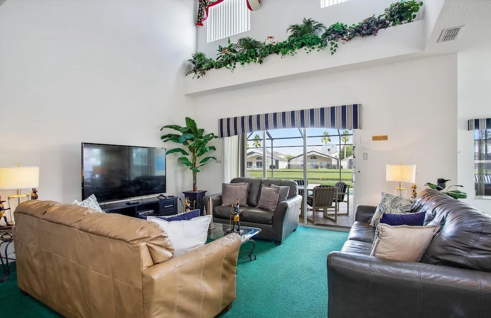 1207w Near Disney! Water View! Gamesroom! Balcony!