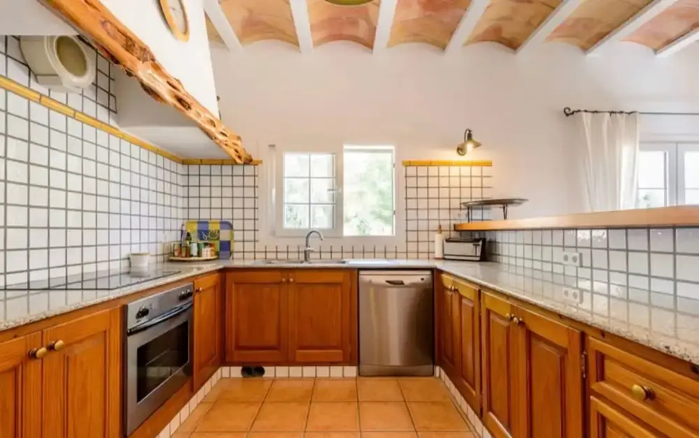 Detached Villa in Ibiza with Great Views of Hills & Hot Tub