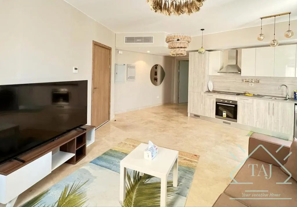 Taj Home, Stunning Mangroovy 1 BR, sea view. Free pool and Beach access