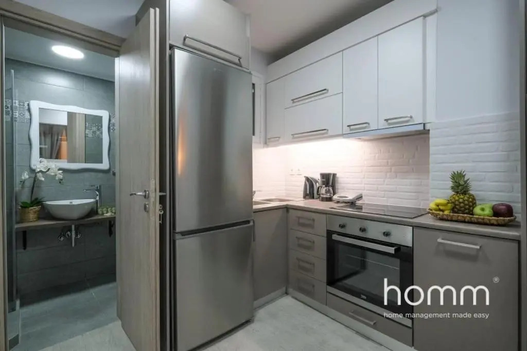Stylish homm 1BD Apartment in Agiou Louka str 4ppl