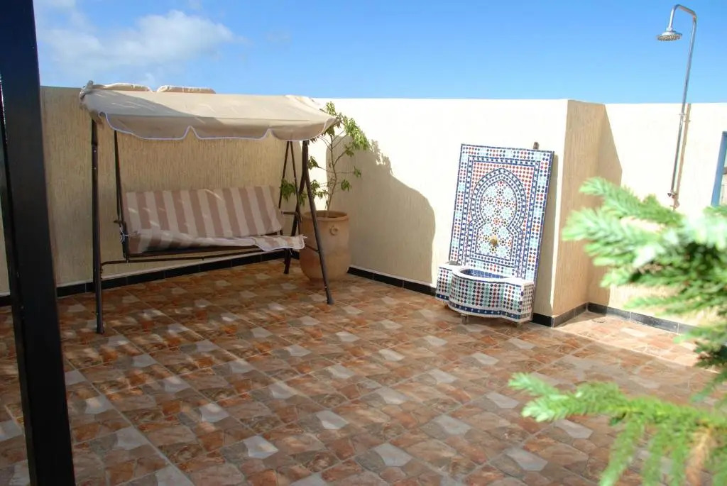 House With 2 Bedrooms in Mirleft, With Wonderful City View and Furnished Terrace Near the Beach