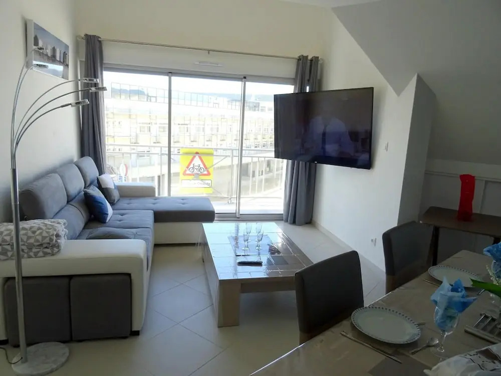 Apartment With 2 Bedrooms in Berck, With Wonderful sea View and Furnished Balcony