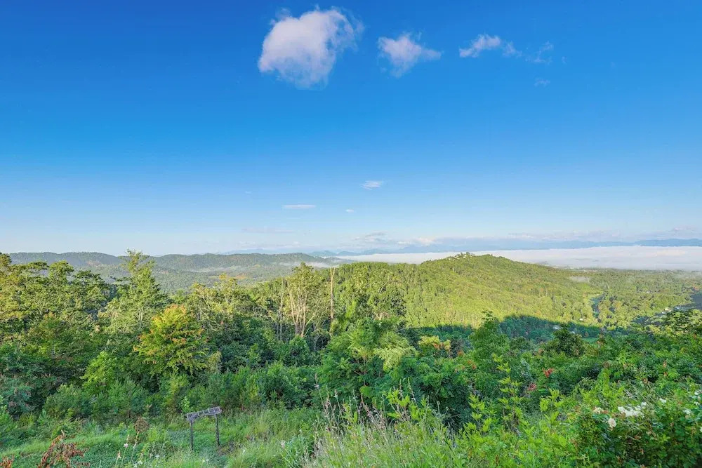 Unique Mountain-view Dome Home in Weaverville