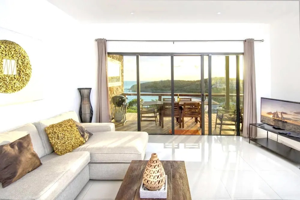 Villa With 3 Bedrooms in Sint Maarten, With Wonderful sea View, Private Pool, Terrace Near the Beach