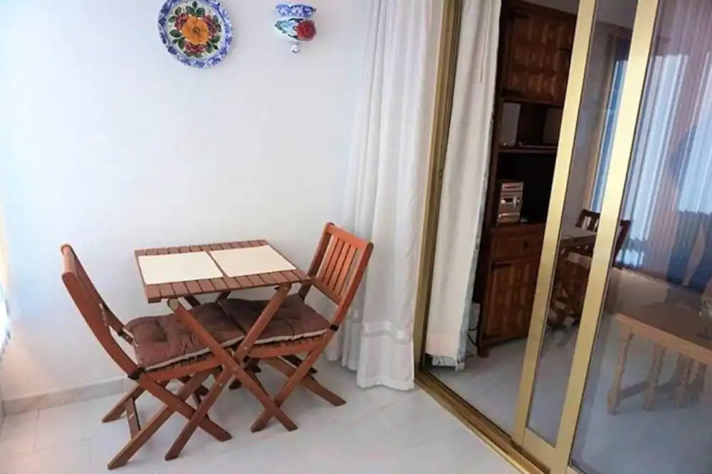 Studio in Calpe, With Wonderful City View, Furnished Terrace and Wifi Near the Beach