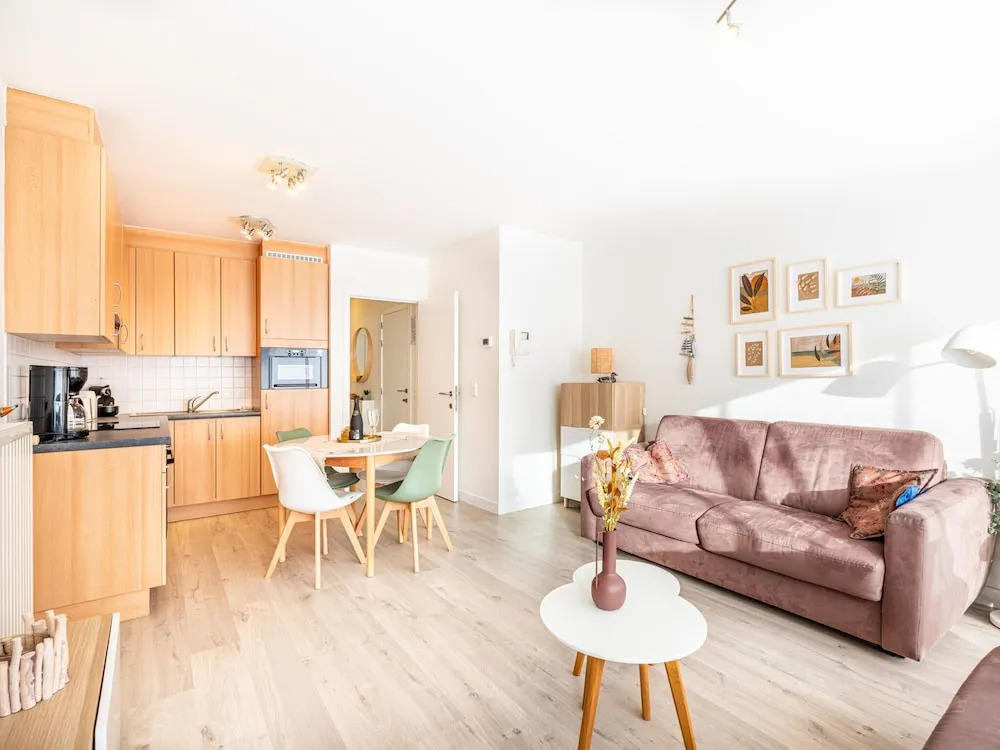 Apartment by Belgian Sea and Dunes