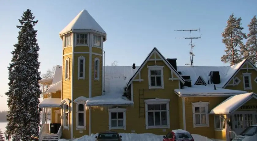 Tervakosken Tervaniemi hirsimökki & oma sauna