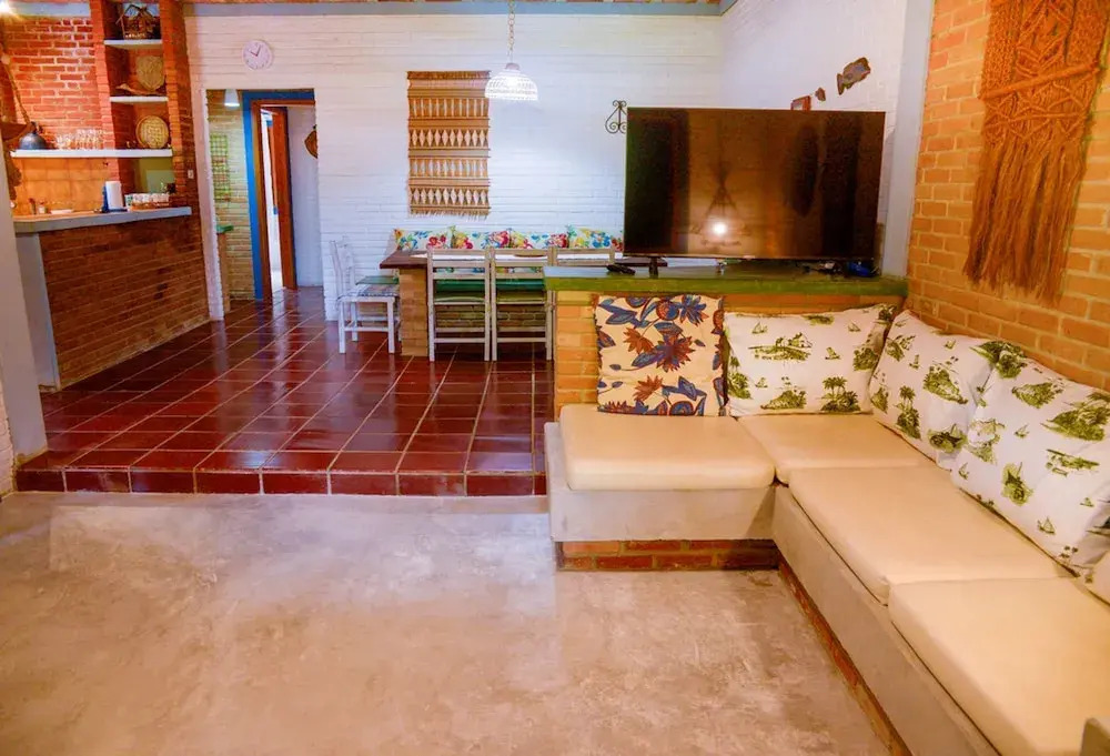 Tima Casa c Wi-fi 8 min da Praia Bareque aba SP