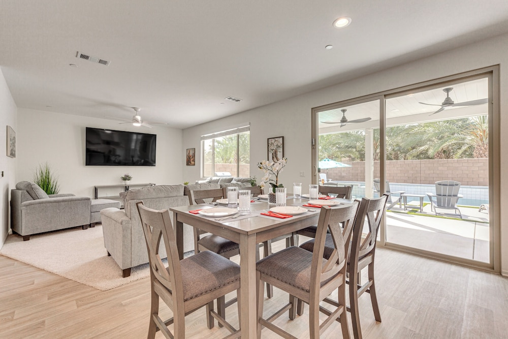 4 Mi to Empire Polo Club: Getaway w/ Outdoor Oasis
