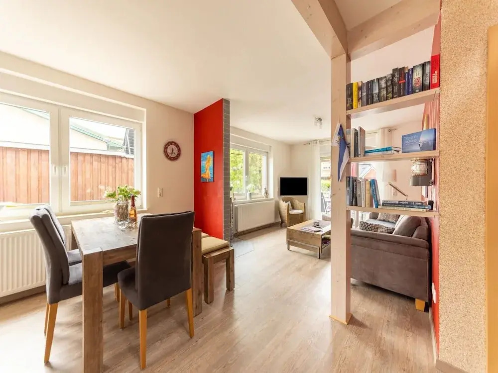 Modernes Ferienhaus mit Sauna in Wiek am Meer