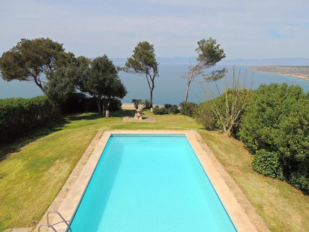 Villa With 3 Bedrooms in Llucmajor, With Wonderful sea View, Private Pool, Enclosed Garden Near the Beach
