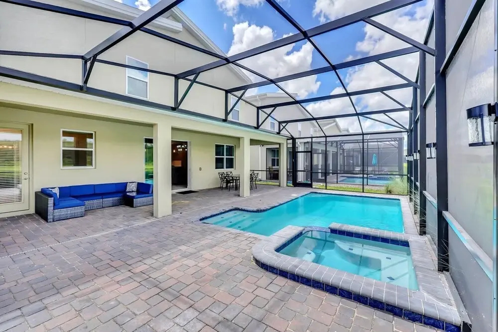 Serenity Lakeview Retreat Stunning Water Views, No Rear Neighbors, Private Pool, Game Room & Star Wars Cinema