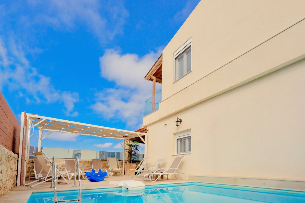 Thalassa Beachfront Villa with private pool