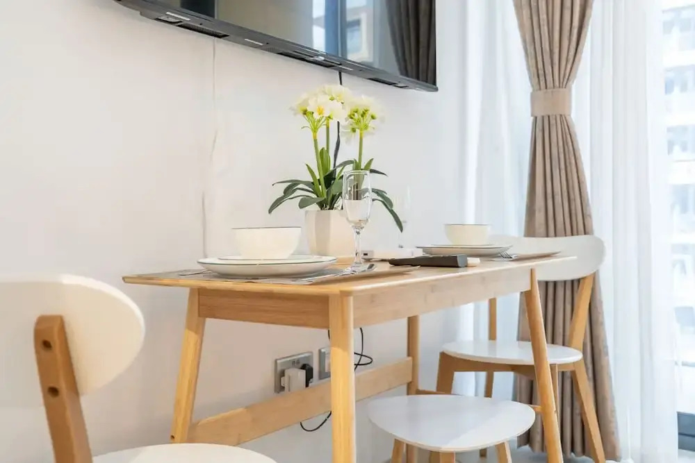 Peaceful Studio in Azizi Riviera 38 With Pool View