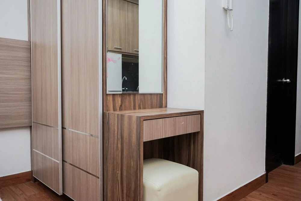 Comfort And High Floor Studio Room At Casa De Parco Apartment