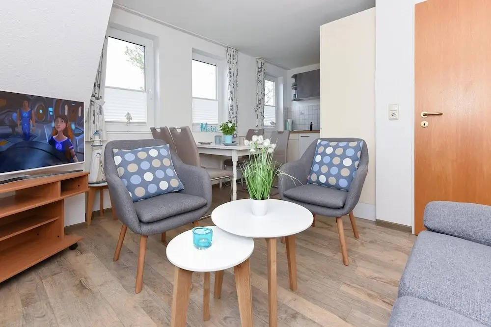 Wohnung nur 300 m vom Strand in Bensersiel