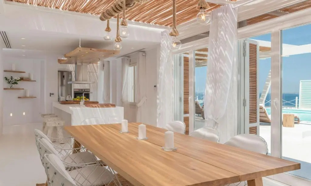 Luxury Ocean View Villa Mykonos Town Centre
