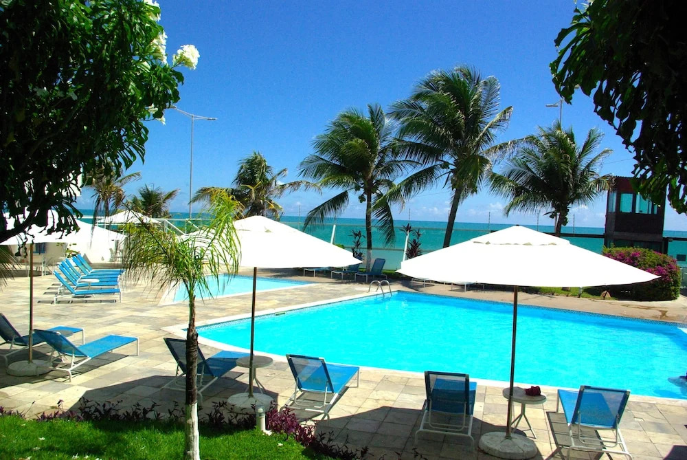 Flat com vista para o Mar e Piscina
