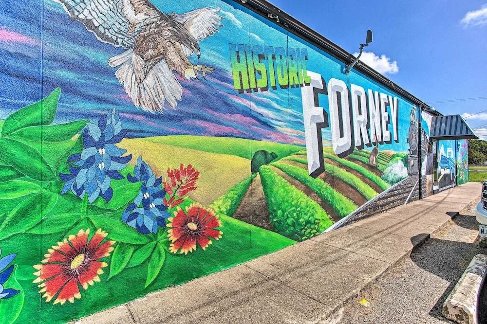 Walk to Dtwn Forney: 'gigi's Place' w/ Fire Pit